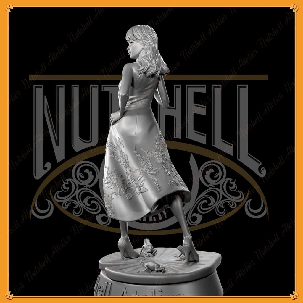 P站图纸印象馆 Nutshell Atelier 穿连衣裙的中国女孩 Nutshell Atelier 穿连衣裙的中国女孩