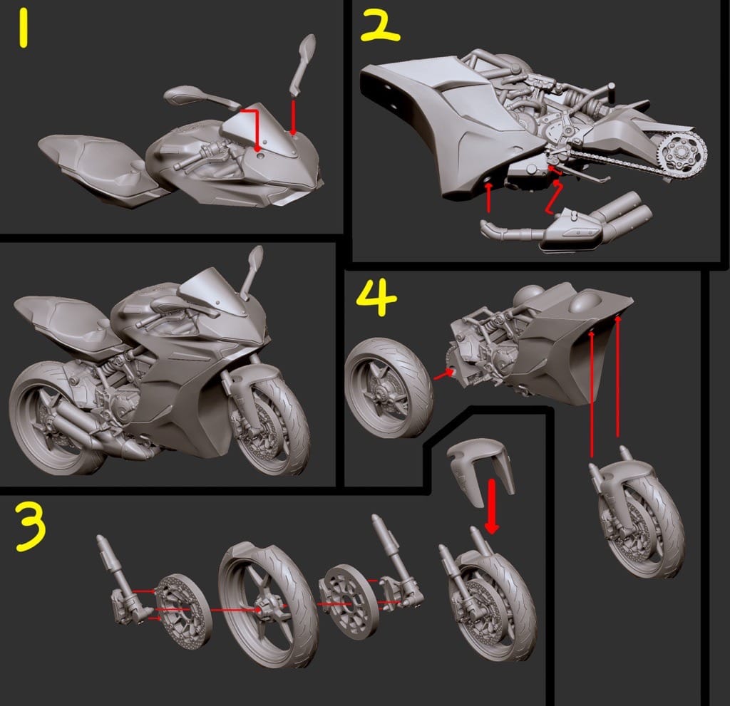 P站图纸印象馆 Nutshell Atelier 女骑手 Nutshell Atelier 女骑手