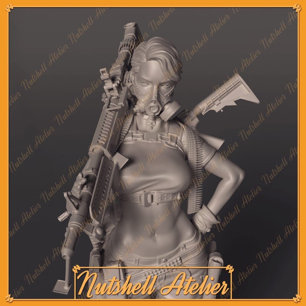 P站图纸印象馆 Nutshell Atelier 后启示录女孩 Nutshell Atelier 后启示录女孩