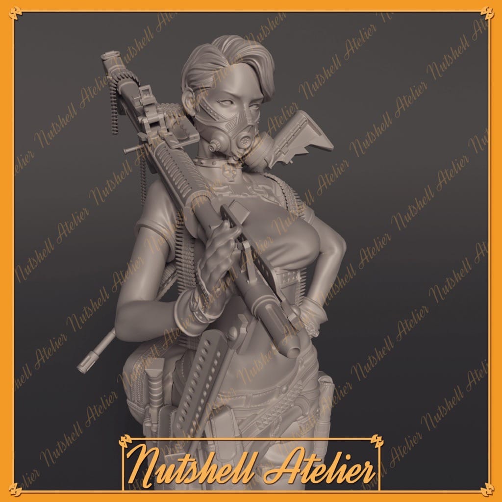 P站图纸印象馆 Nutshell Atelier 后启示录女孩 Nutshell Atelier 后启示录女孩