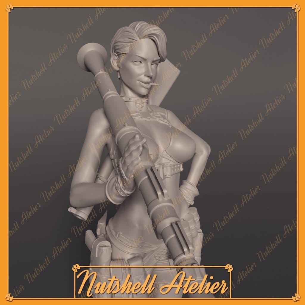 P站图纸印象馆 Nutshell Atelier 后启示录女孩 Nutshell Atelier 后启示录女孩