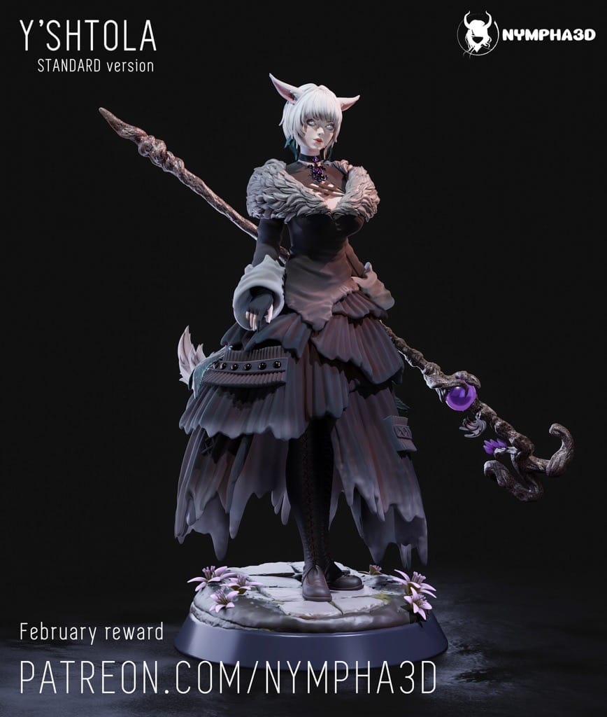 P站图纸印象馆 NYMPHA 3D 最终幻想 雅修特拉 NYMPHA 3D 最终幻想 雅修特拉