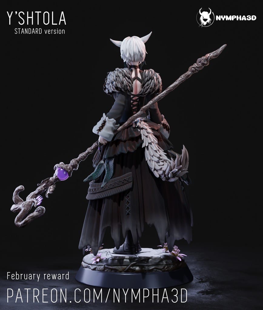 P站图纸印象馆 NYMPHA 3D 最终幻想 雅修特拉 NYMPHA 3D 最终幻想 雅修特拉