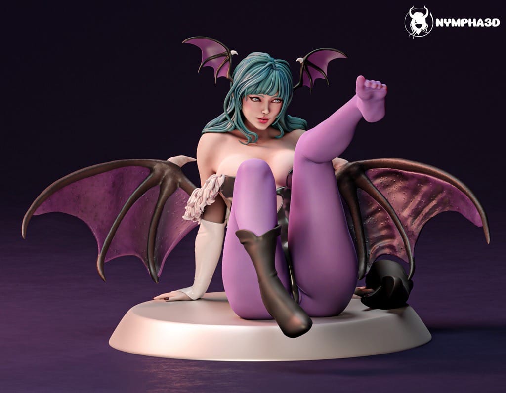 P站图纸印象馆 NYMPHA 3D 恶魔战士 莫莉卡·安斯兰特 NYMPHA 3D 恶魔战士 莫莉卡·安斯兰特