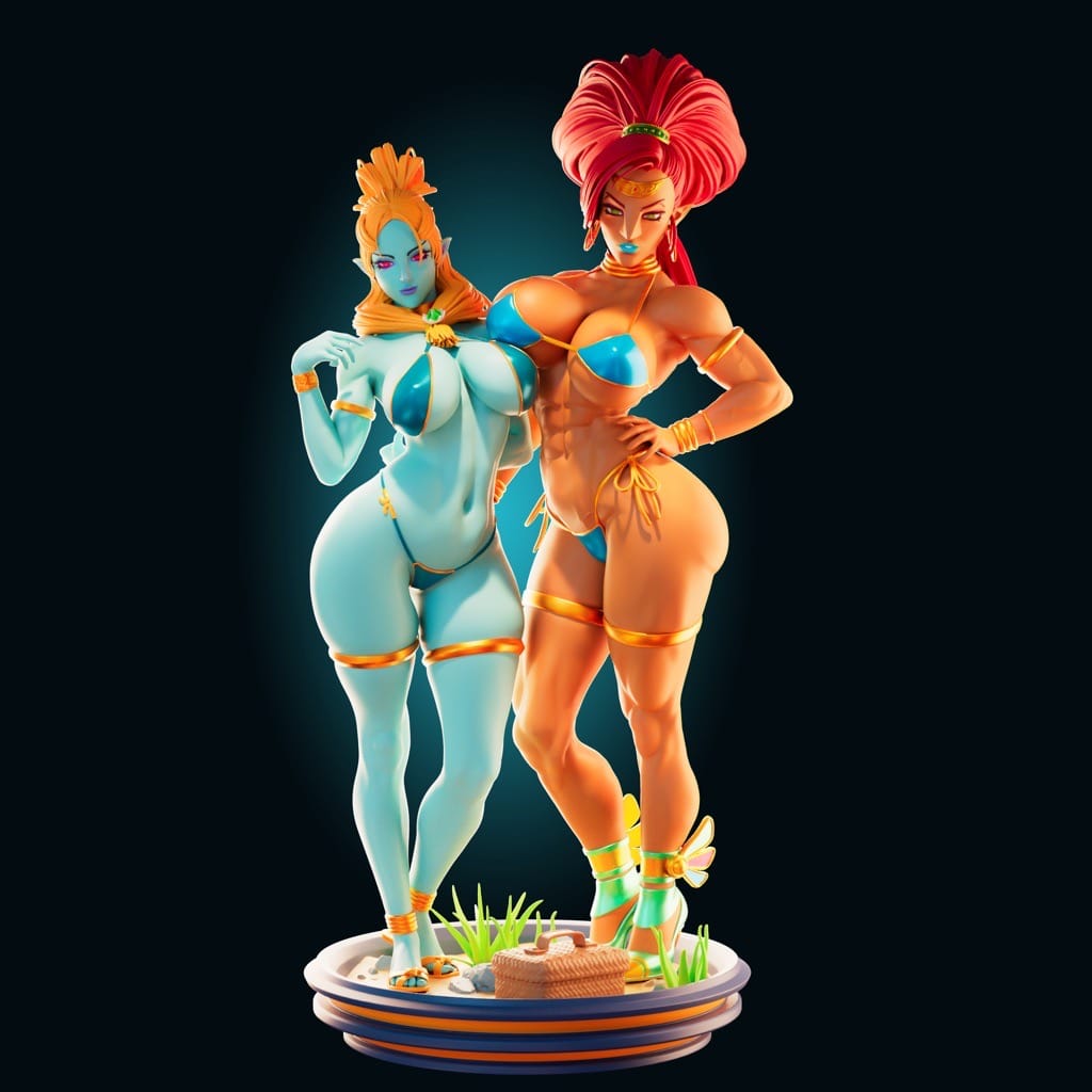 P站图纸印象馆 Officer Rhu 塞尔达传说 乌尔波扎和米多娜 Officer Rhu 塞尔达传说 乌尔波扎和米多娜