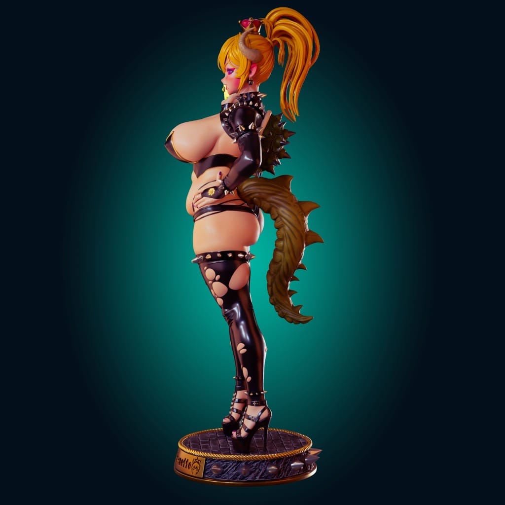 P站图纸印象馆 Officer Rhu 超级马里奥 库巴公主 Officer Rhu 超级马里奥 库巴公主