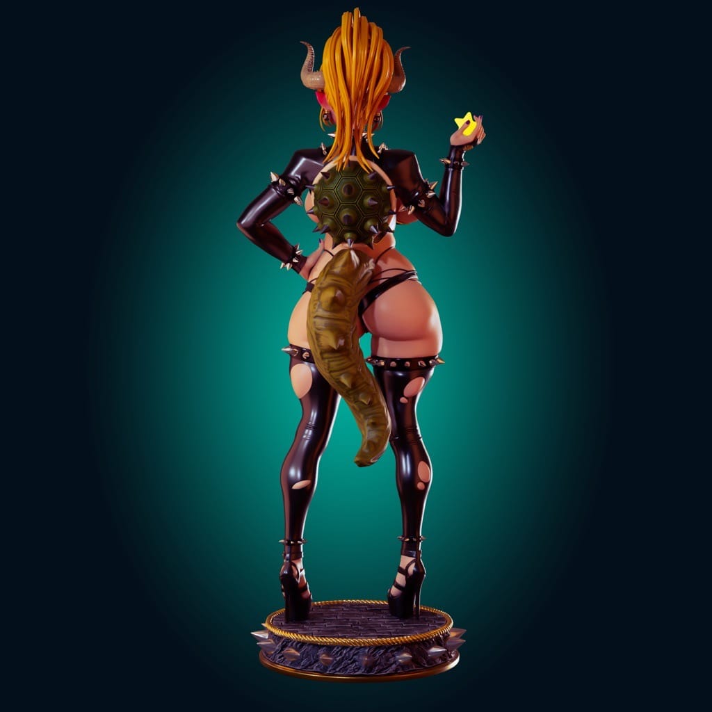 P站图纸印象馆 Officer Rhu 超级马里奥 库巴公主 Officer Rhu 超级马里奥 库巴公主