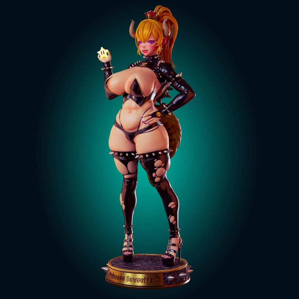 P站图纸印象馆 Officer Rhu 超级马里奥 库巴公主 Officer Rhu 超级马里奥 库巴公主