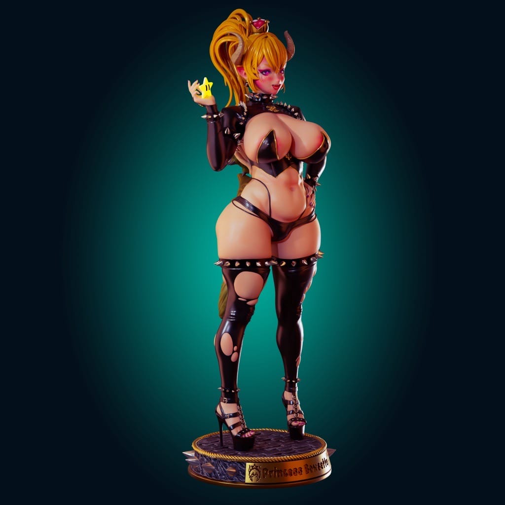 P站图纸印象馆 Officer Rhu 超级马里奥 库巴公主 Officer Rhu 超级马里奥 库巴公主