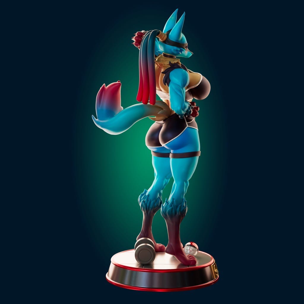 P站图纸印象馆 Officer Rhu 精灵宝可梦 路卡利欧 Officer Rhu 精灵宝可梦 路卡利欧