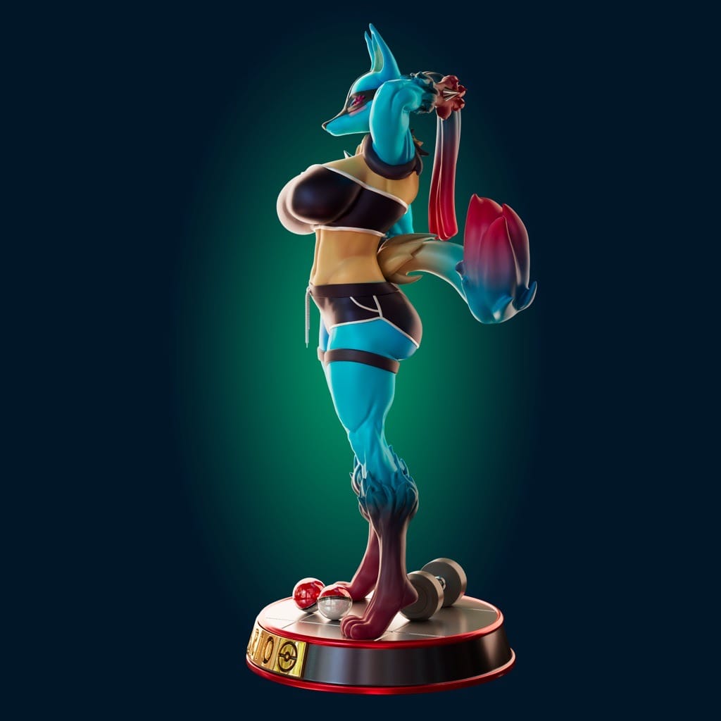 P站图纸印象馆 Officer Rhu 精灵宝可梦 路卡利欧 Officer Rhu 精灵宝可梦 路卡利欧