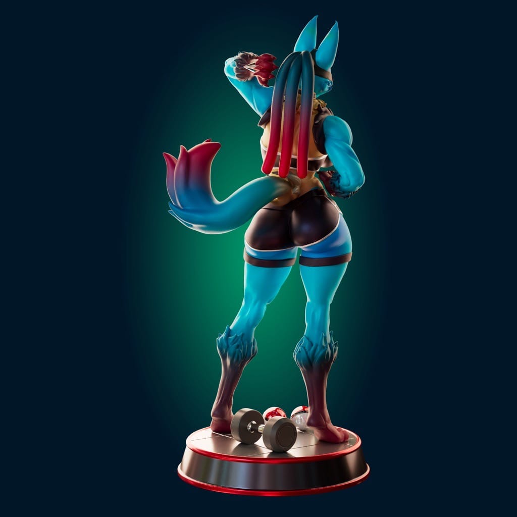 P站图纸印象馆 Officer Rhu 精灵宝可梦 路卡利欧 Officer Rhu 精灵宝可梦 路卡利欧