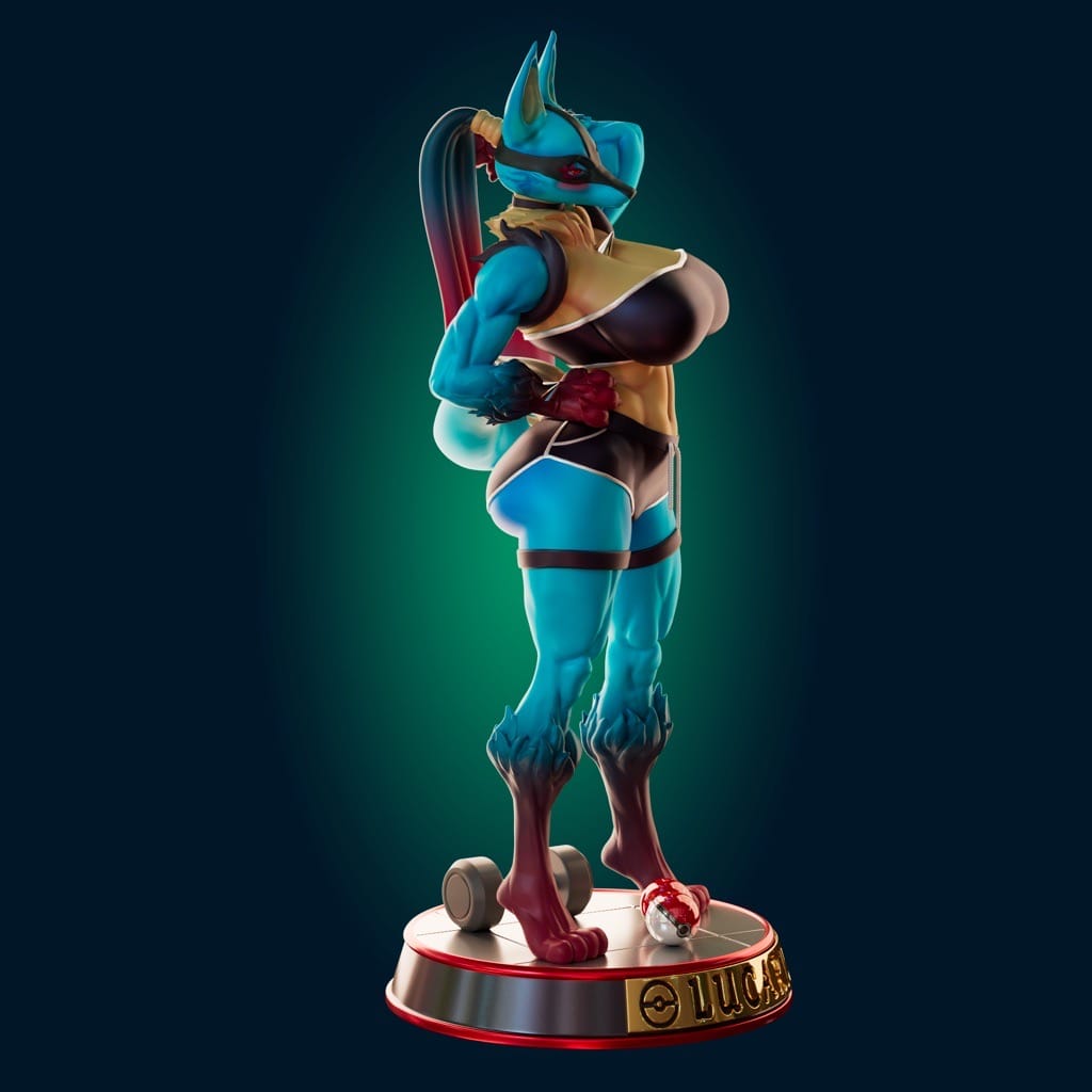 P站图纸印象馆 Officer Rhu 精灵宝可梦 路卡利欧 Officer Rhu 精灵宝可梦 路卡利欧