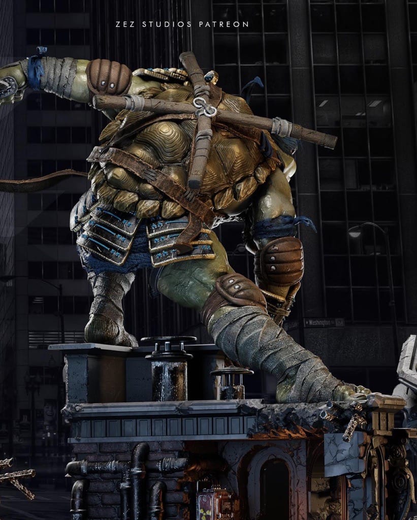 P站图纸印象馆 ZEZ STUDIOS 忍者神龟 莱昂纳多 ZEZ STUDIOS 忍者神龟 莱昂纳多