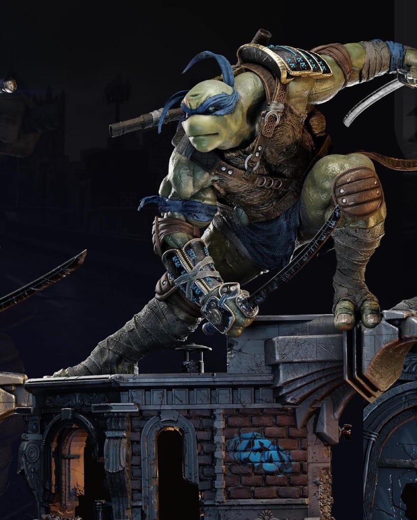 P站图纸印象馆 ZEZ STUDIOS 忍者神龟 莱昂纳多 ZEZ STUDIOS 忍者神龟 莱昂纳多