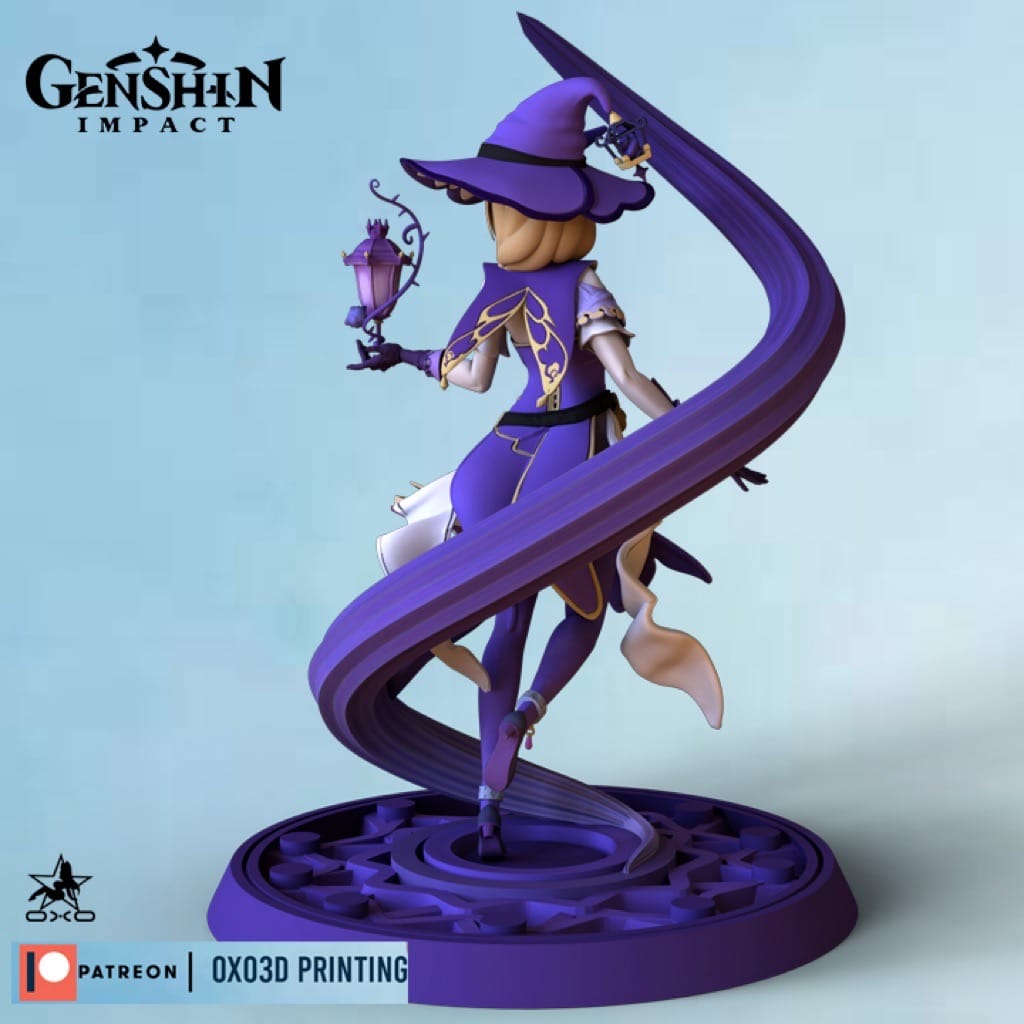 P站图纸印象馆 OXO3D 原神 丽莎·敏兹 OXO3D 原神 丽莎·敏兹