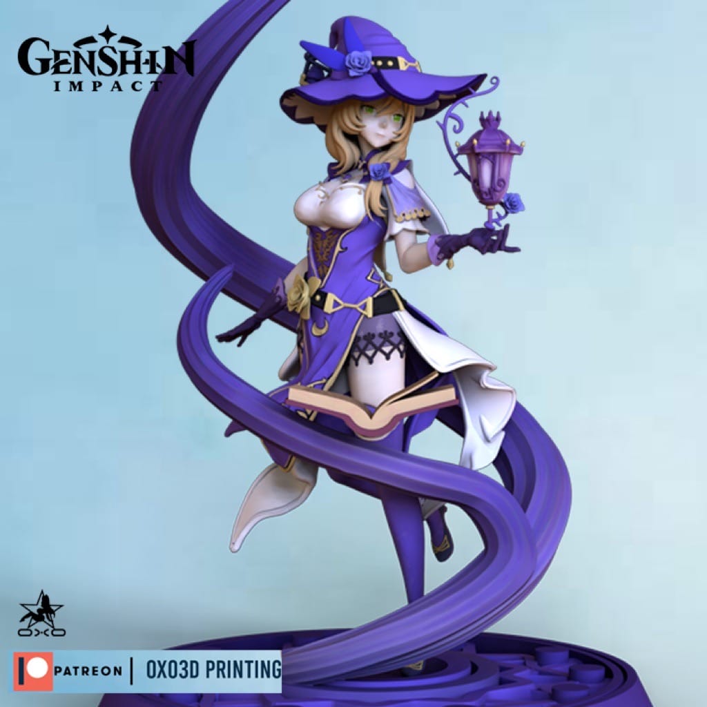 P站图纸印象馆 OXO3D 原神 丽莎·敏兹 OXO3D 原神 丽莎·敏兹