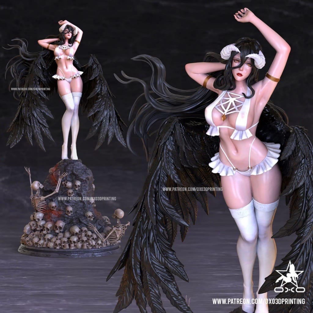 P站图纸印象馆 OXO3D 纳萨力克之王 雅儿贝德 OXO3D 纳萨力克之王 雅儿贝德