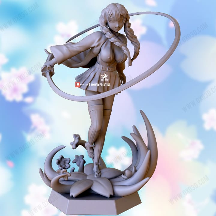 P站图纸印象馆 OXO3D 鬼灭之刃 甘露寺蜜璃 OXO3D 鬼灭之刃 甘露寺蜜璃