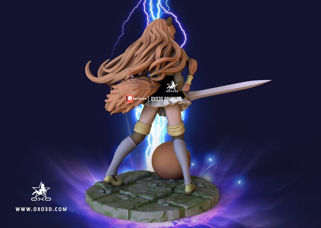 P站图纸印象馆 OXO3D 盾牌英雄的崛起 拉斐塔利亚 OXO3D 盾牌英雄的崛起 拉斐塔利亚