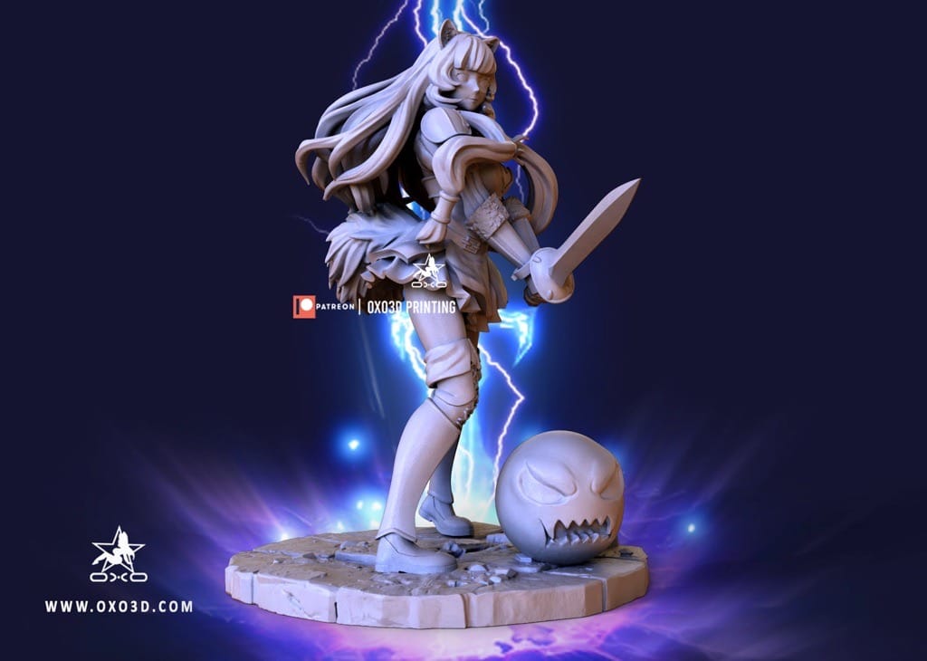 P站图纸印象馆 OXO3D 盾牌英雄的崛起 拉斐塔利亚 OXO3D 盾牌英雄的崛起 拉斐塔利亚