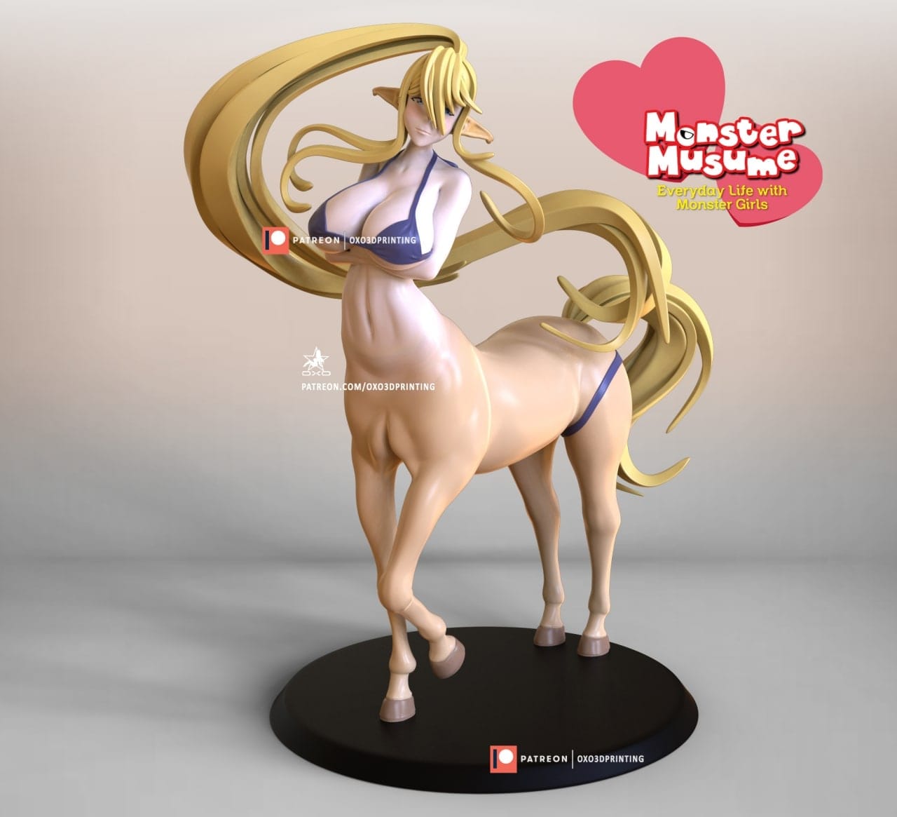 P站图纸印象馆 OXO3D 魔物娘的相伴日常 赛尔特蕾娅 OXO3D 魔物娘的相伴日常 赛尔特蕾娅