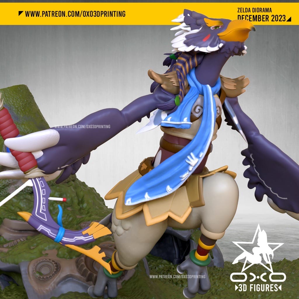 P站图纸印象馆 OXO3D 塞尔达传说 OXO3D 塞尔达传说
