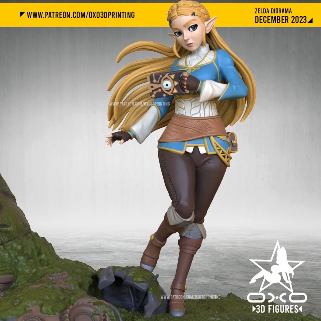 P站图纸印象馆 OXO3D 塞尔达传说 OXO3D 塞尔达传说