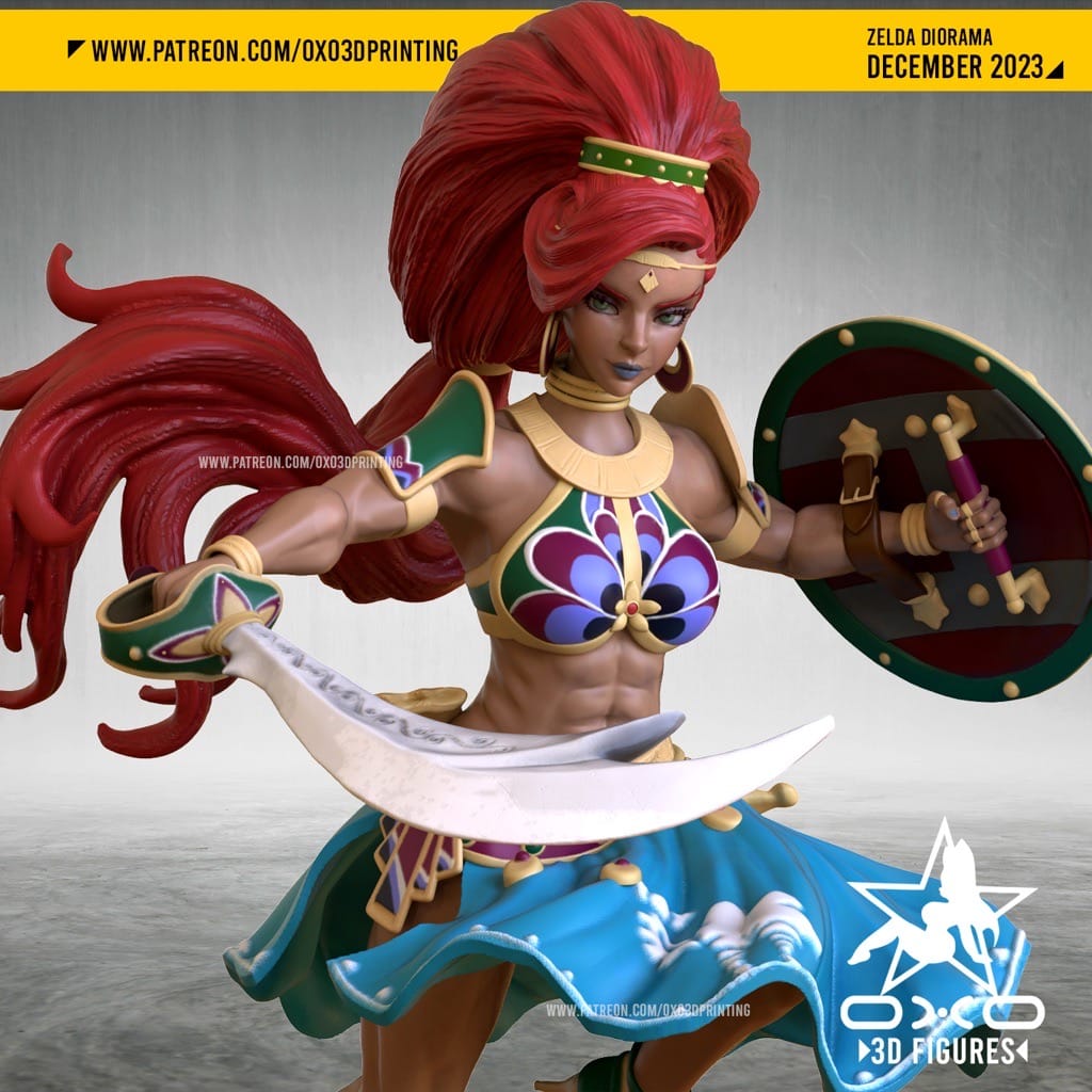 P站图纸印象馆 OXO3D 塞尔达传说 OXO3D 塞尔达传说