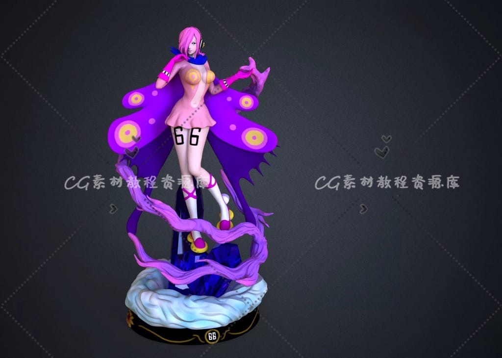 P站图纸印象馆 OXO3D 海贼王 文斯莫克·蕾玖 OXO3D 海贼王 文斯莫克·蕾玖