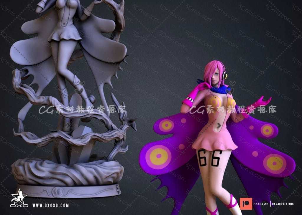 P站图纸印象馆 OXO3D 海贼王 文斯莫克·蕾玖 OXO3D 海贼王 文斯莫克·蕾玖