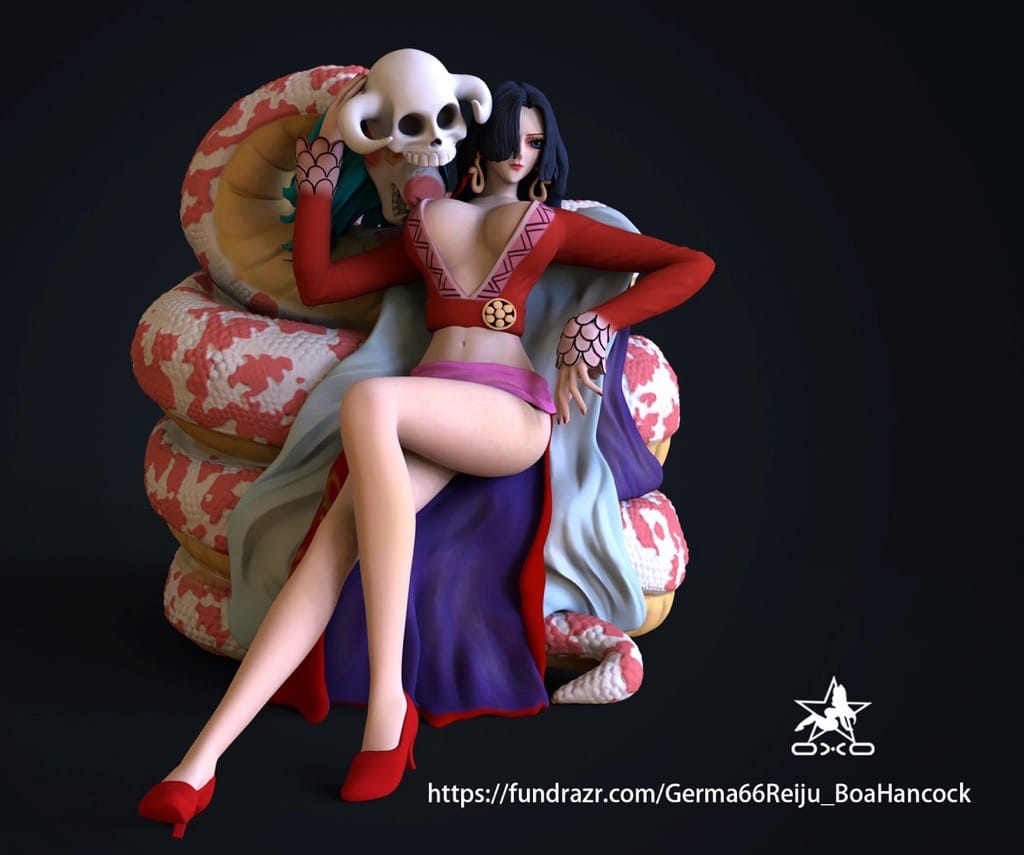 P站图纸印象馆 OXO3D 海贼王 波雅·汉库克 OXO3D 海贼王 波雅·汉库克