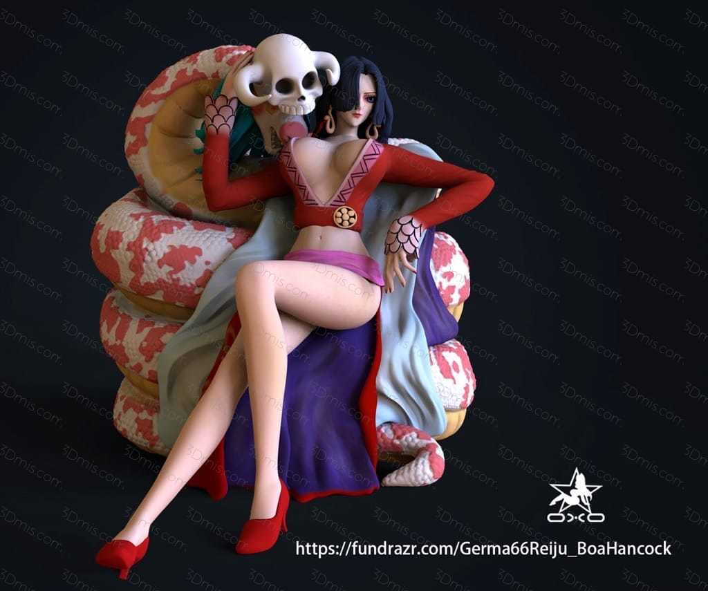 P站图纸印象馆 OXO3D 海贼王 波雅·汉库克 OXO3D 海贼王 波雅·汉库克