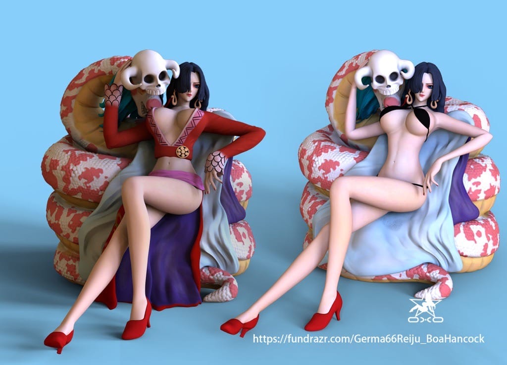 P站图纸印象馆 OXO3D 海贼王 波雅·汉库克 OXO3D 海贼王 波雅·汉库克