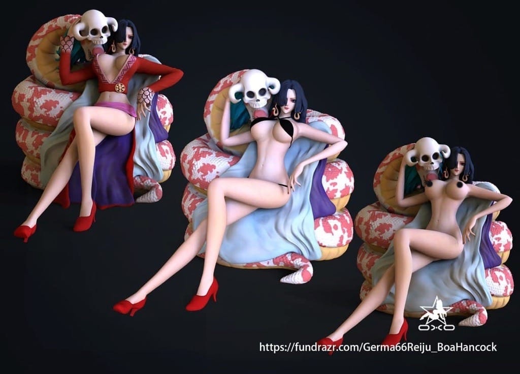 P站图纸印象馆 OXO3D 海贼王 波雅·汉库克 OXO3D 海贼王 波雅·汉库克