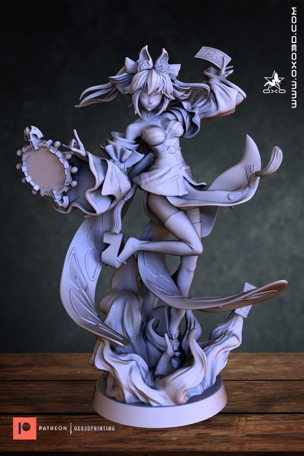 P站图纸印象馆 OXO3D 命运冠位指定 玉藻前 OXO3D 命运冠位指定 玉藻前