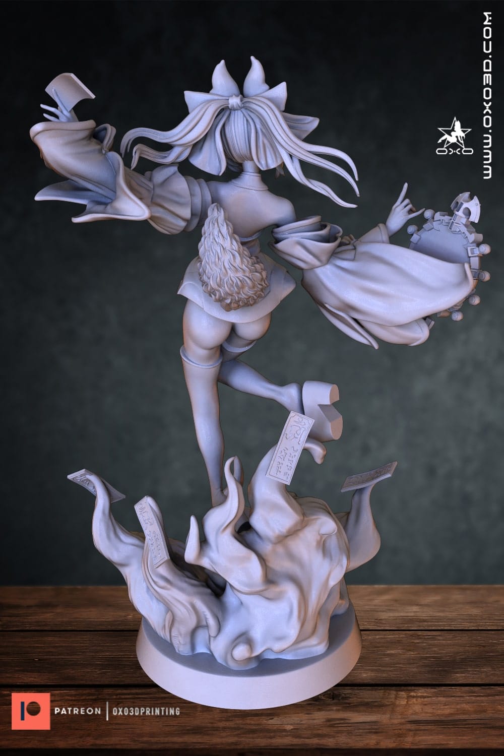 P站图纸印象馆 OXO3D 命运冠位指定 玉藻前 OXO3D 命运冠位指定 玉藻前