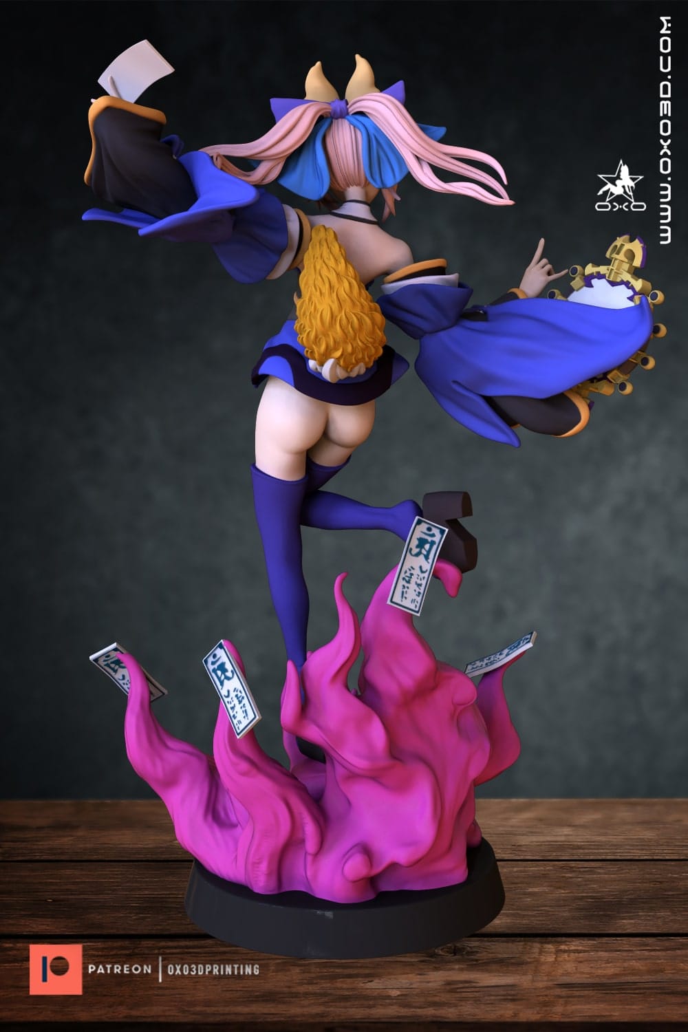 P站图纸印象馆 OXO3D 命运冠位指定 玉藻前 OXO3D 命运冠位指定 玉藻前