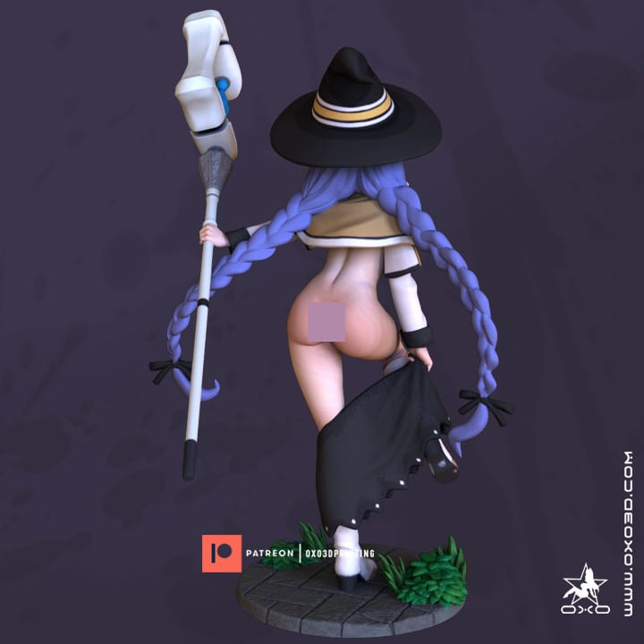 P站图纸印象馆 OXO3D 无职转生 洛琪希 OXO3D 无职转生 洛琪希