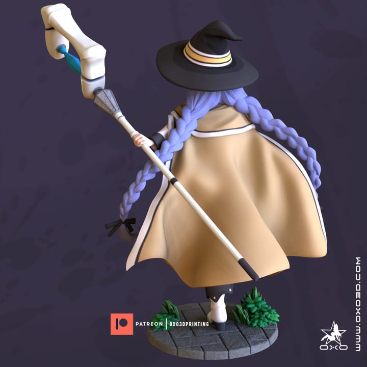 P站图纸印象馆 OXO3D 无职转生 洛琪希 OXO3D 无职转生 洛琪希