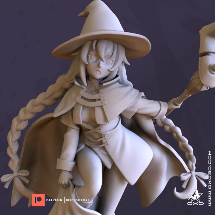 P站图纸印象馆 OXO3D 无职转生 洛琪希 OXO3D 无职转生 洛琪希