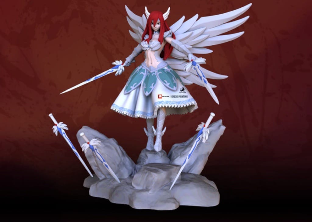 P站图纸印象馆 OXO3D 妖精的尾巴 艾露莎·舒卡勒托 OXO3D 妖精的尾巴 艾露莎·舒卡勒托