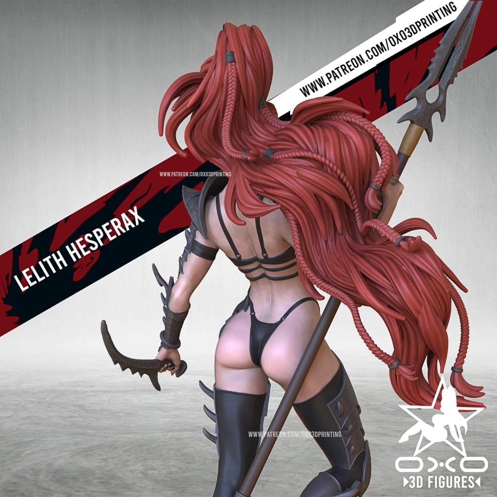 P站图纸印象馆 OXO3D 战锤40K 夜之女帝:莱利斯·赫斯佩拉 OXO3D 战锤40K 夜之女帝:莱利斯·赫斯佩拉