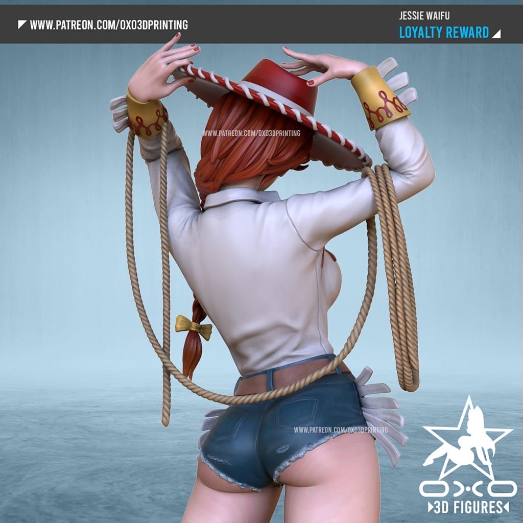 P站图纸印象馆 OXO3D 玩具总动员 翠丝 OXO3D 玩具总动员 翠丝