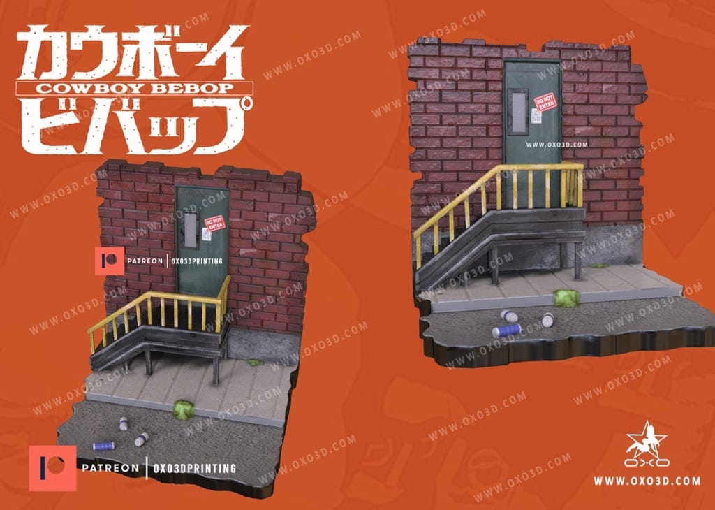 P站图纸印象馆 OXO3D 星际牛仔 菲·瓦伦坦 OXO3D 星际牛仔 菲·瓦伦坦