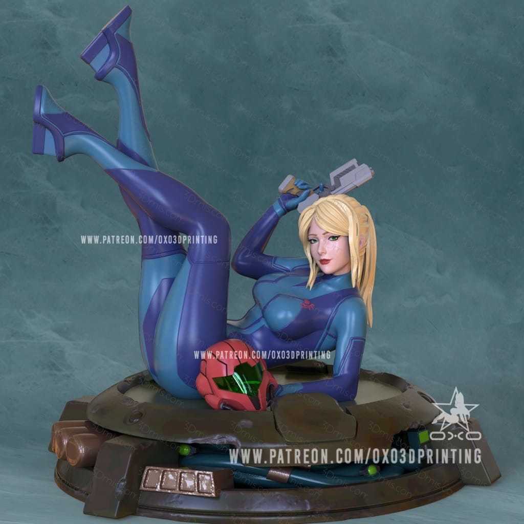 OXO3D 银河战士 零装甲萨姆斯