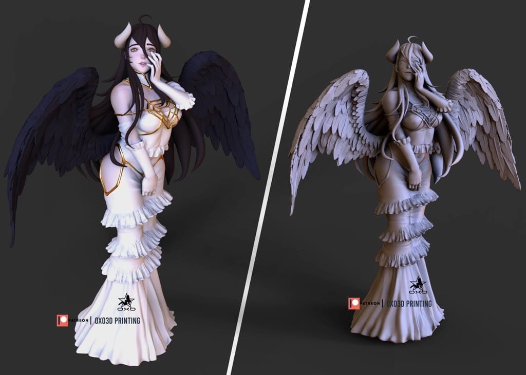 P站图纸印象馆 OXO3D 纳萨力克之王 雅儿贝德 OXO3D 纳萨力克之王 雅儿贝德