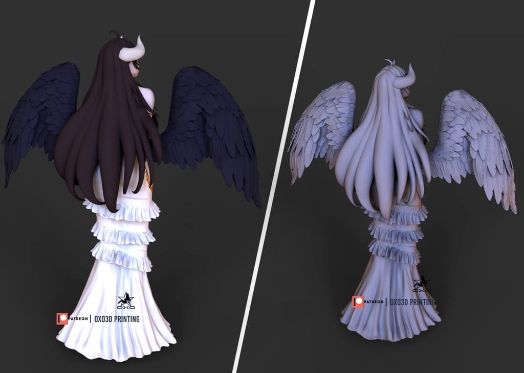 P站图纸印象馆 OXO3D 纳萨力克之王 雅儿贝德 OXO3D 纳萨力克之王 雅儿贝德