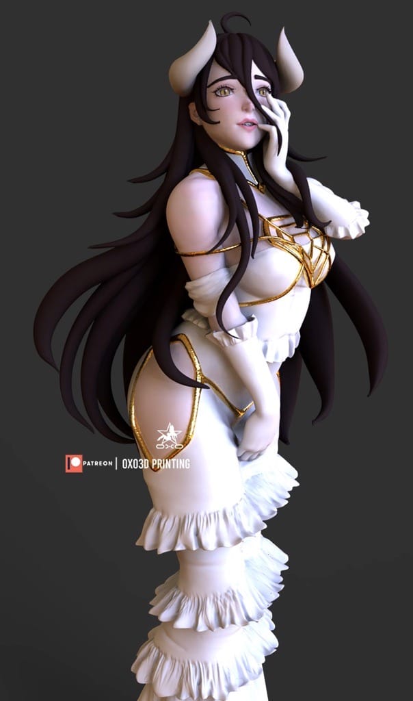 P站图纸印象馆 OXO3D 纳萨力克之王 雅儿贝德 OXO3D 纳萨力克之王 雅儿贝德