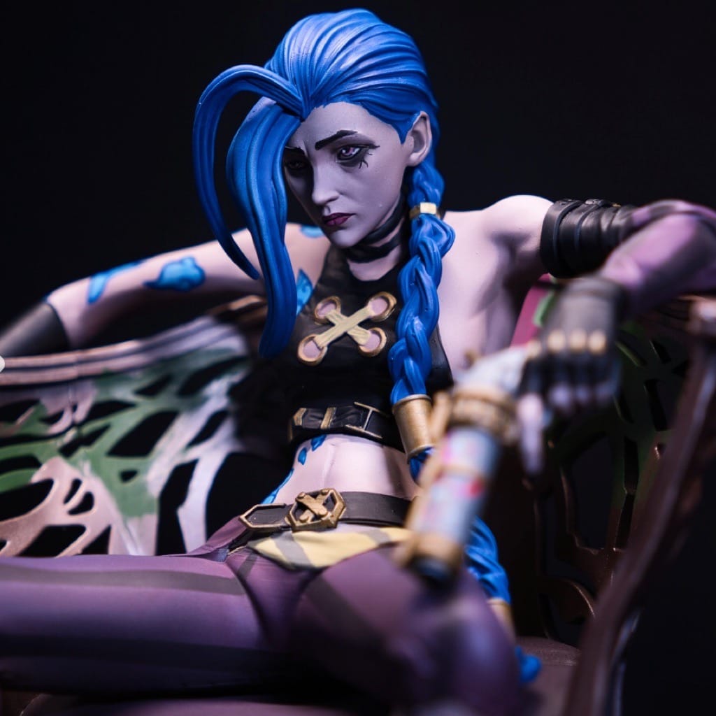 P站图纸印象馆 OXO3D 英雄联盟 双城之战金克丝 OXO3D 英雄联盟 双城之战金克丝